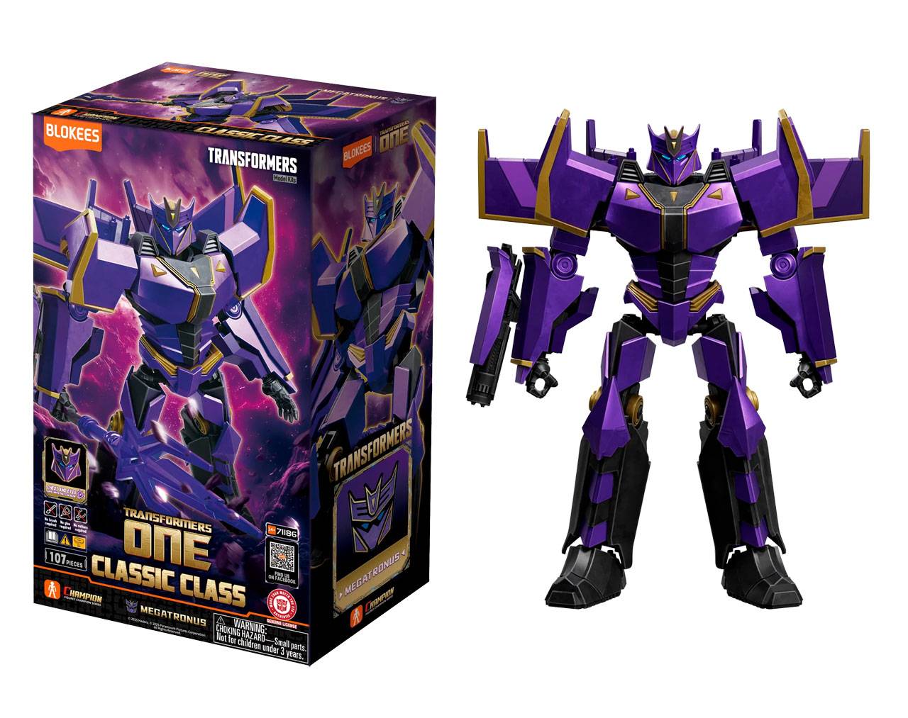 Megatronus (71186) - Transformers One Classic Class Blokees