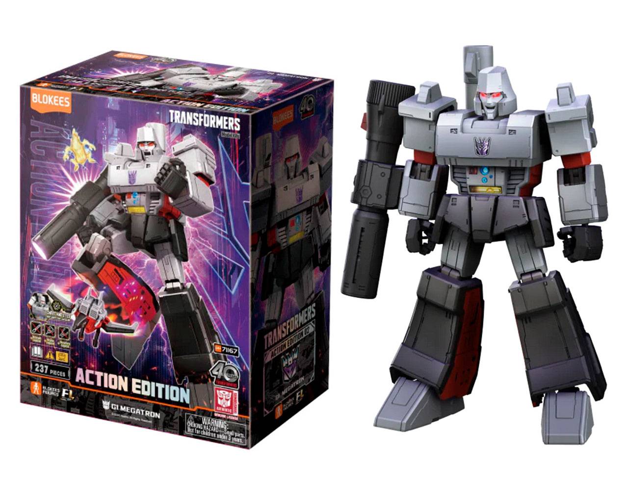 G1 Megatron (71167) - Transformers Action Edition Blokees