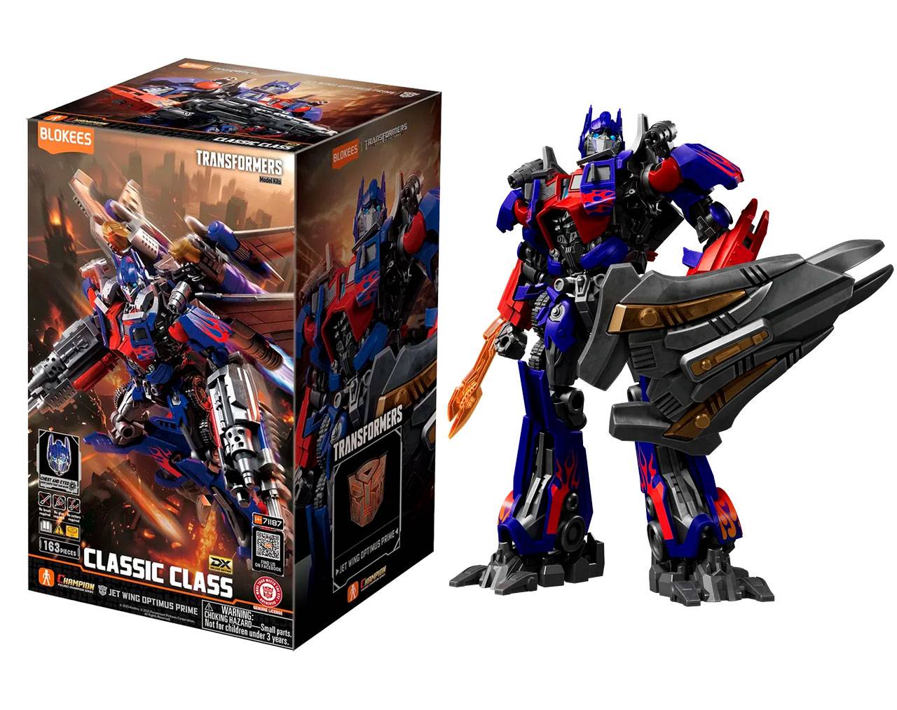 Optimus Prime (Jet Wing) (71187) - Transformers One Classic Class Blokees