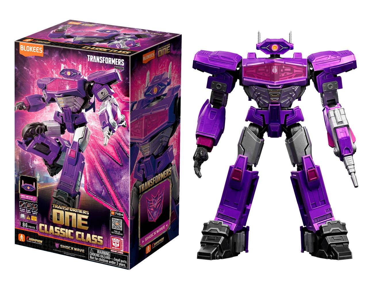 Shockwave (71184) - Transformers One Classic Class Blokees