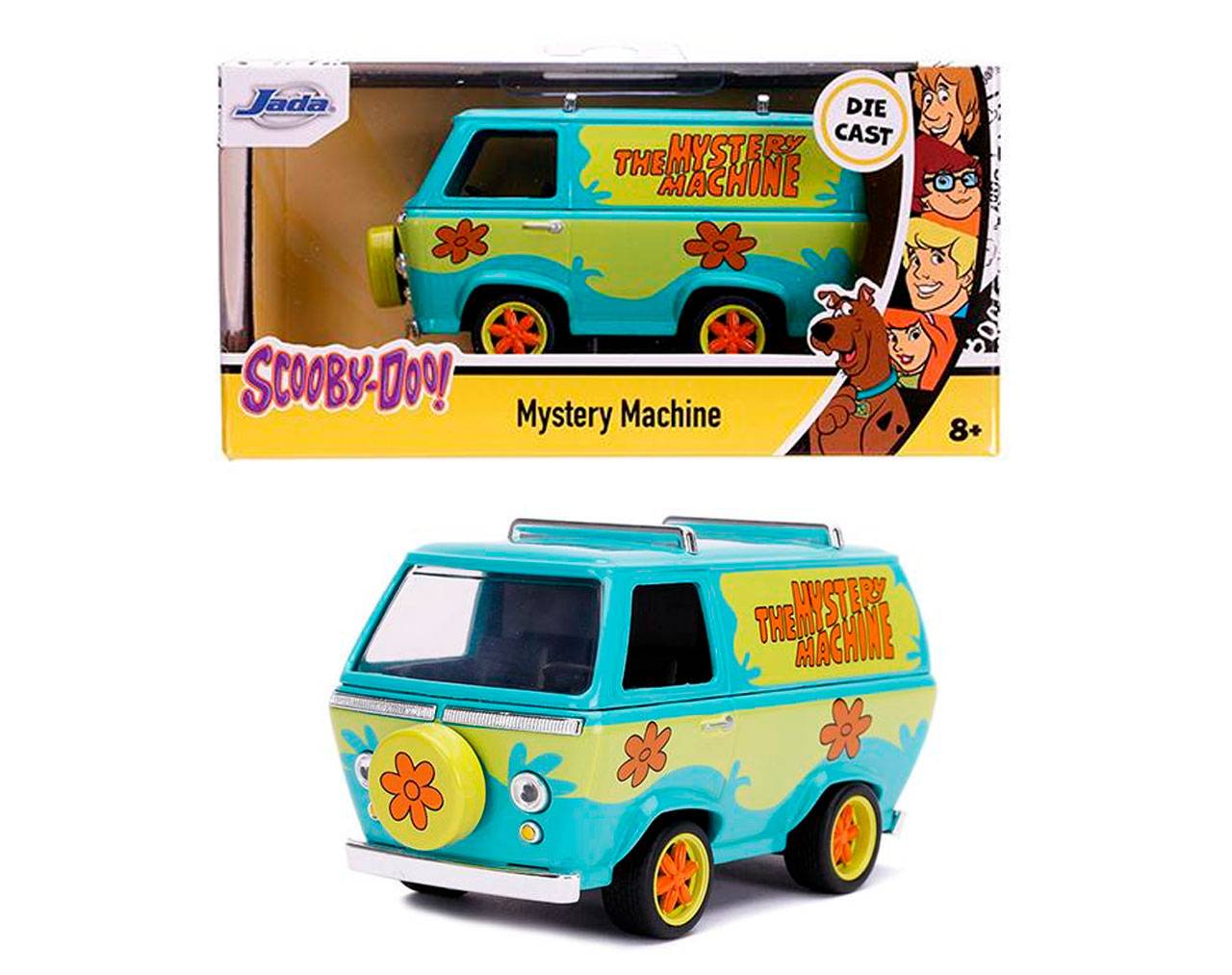 Mystery Machine Escala 1:32 - Scooby Doo - Die-Cast Jada Toys