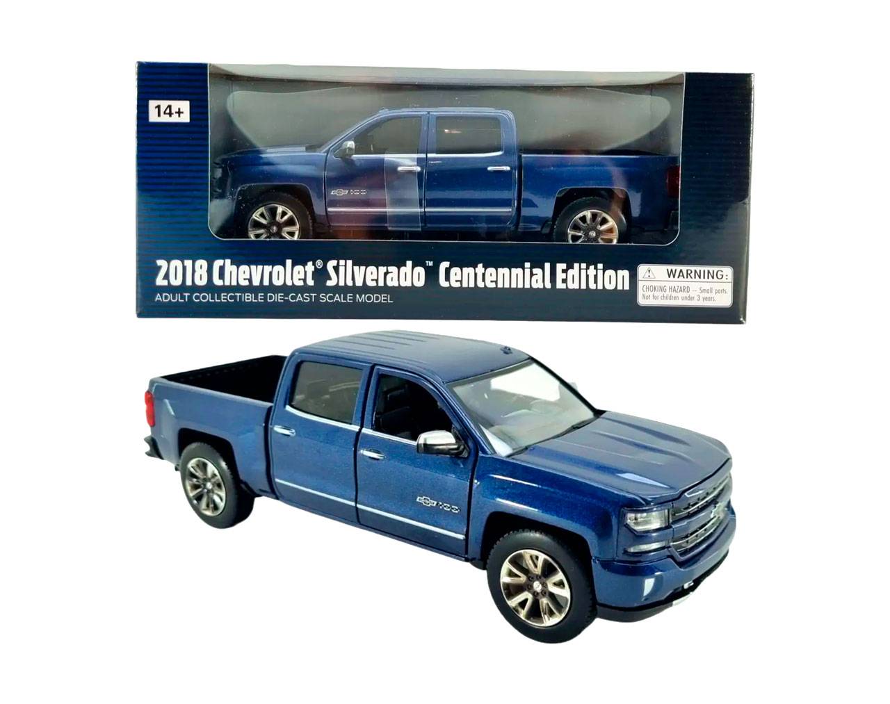 2018 Chevrolet Silverado Centennial Edition - MotorMax Jada Toys