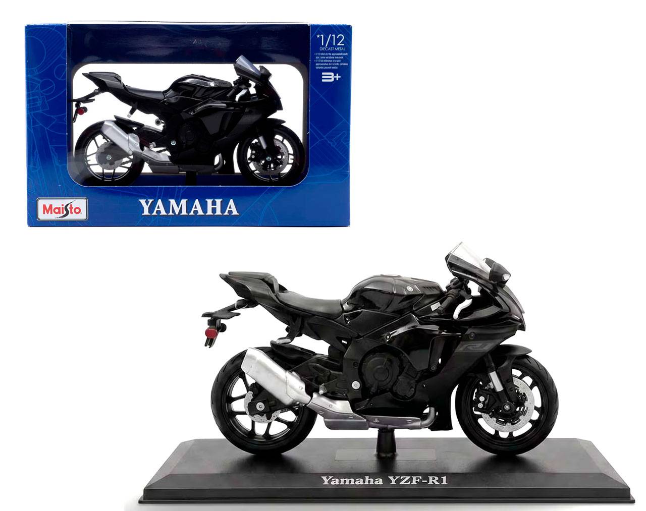 Yamaha YZF-R1 Escala 1:12 - Die-Cast Maisto