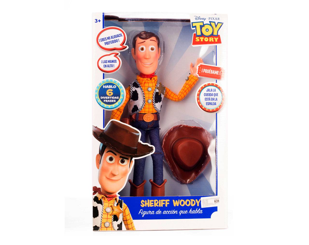 Sheriff Woody (Figura de acción con sonido) - Disney Pixar Toy Story - Toy Mark