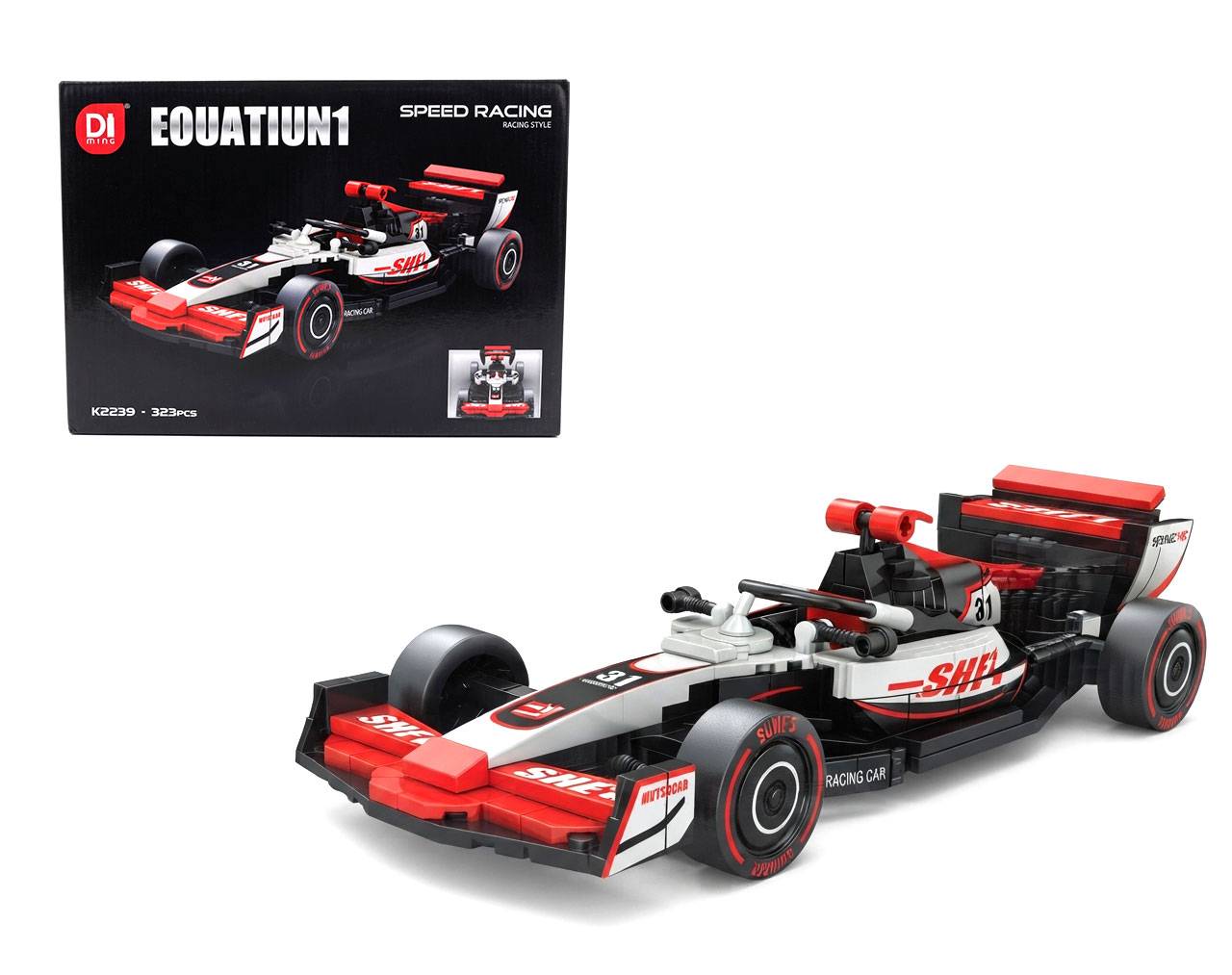 Speed Racing Car K2239 - Eouation1  - Model Kit MiNGDi