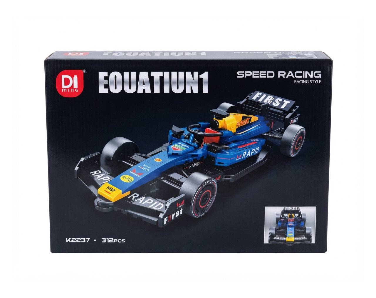 Speed Racing Car K2237 - Eouation1  - Model Kit MiNGDi