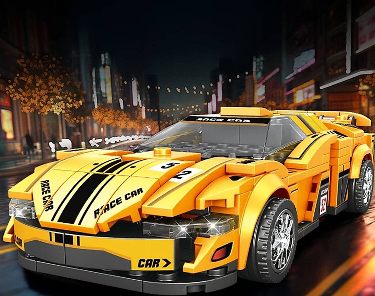 Speed Racing (Auto transformable) K2156 -Mecha Racing Car - Model Kit MiNGDi