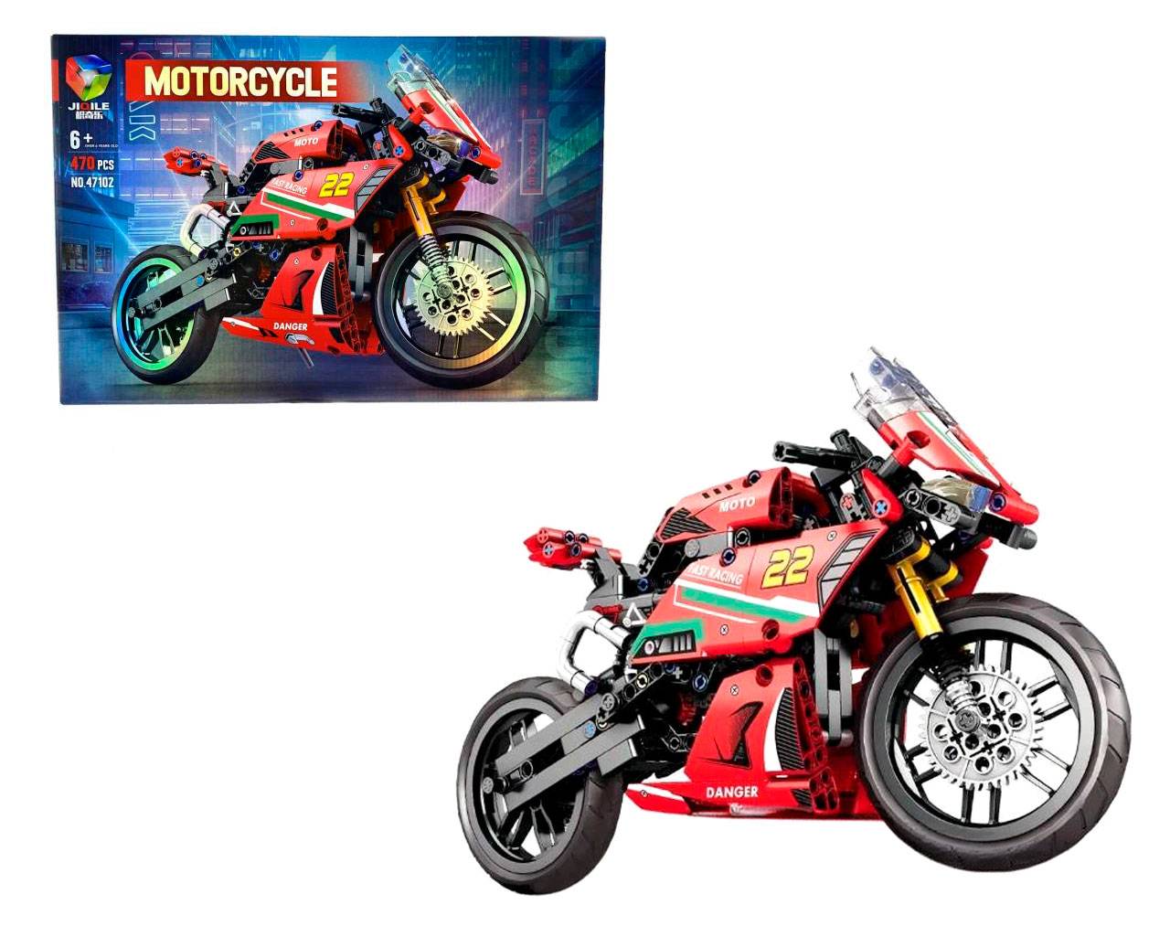Motorcycle No. 47102 - Fast Racing JIQILE