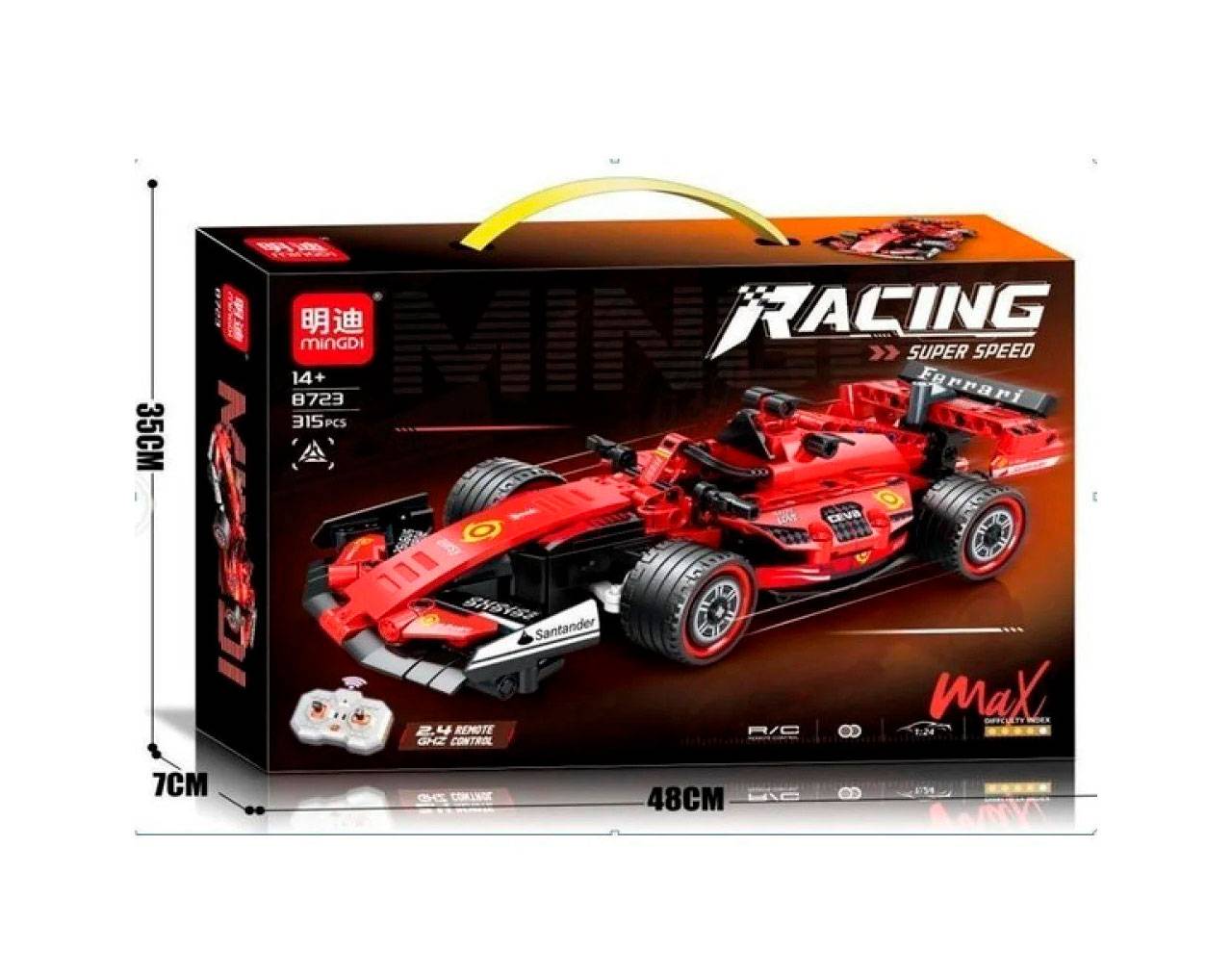 Speed Racing (Radio Control) 8723 - Racing Super Speed - Model Kit MiNGDi