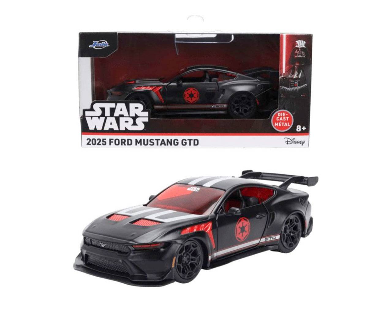 2025 Ford Mustang GTD (Darth Vader) - Star Wars - Die-Cast Jada Toys