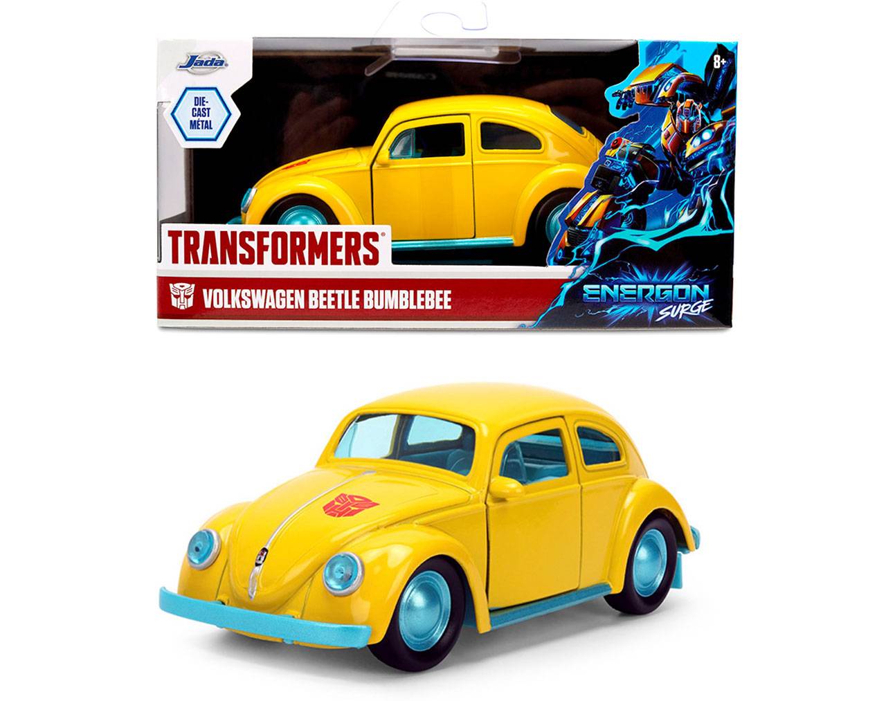Volkswagen Beetle Bumblebee (Yellow) - Transformers Energon Surge - Die-Cast Jada Toys