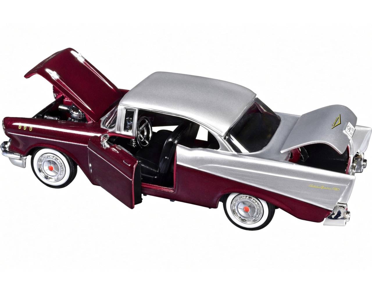 1957 Chevy Bel Air (Escala 1:24) - Timeless Legends - Die-Cast Motor Max