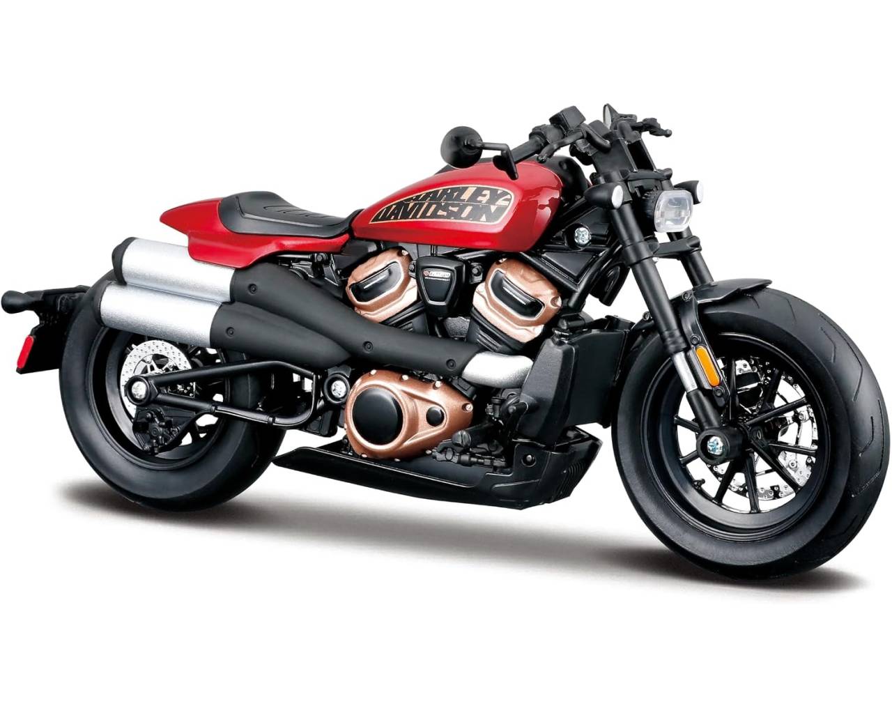 Motocicleta Harley-Davidson Custom 2024 Sporter S (Escala 1:12) - Die-Cast Maisto