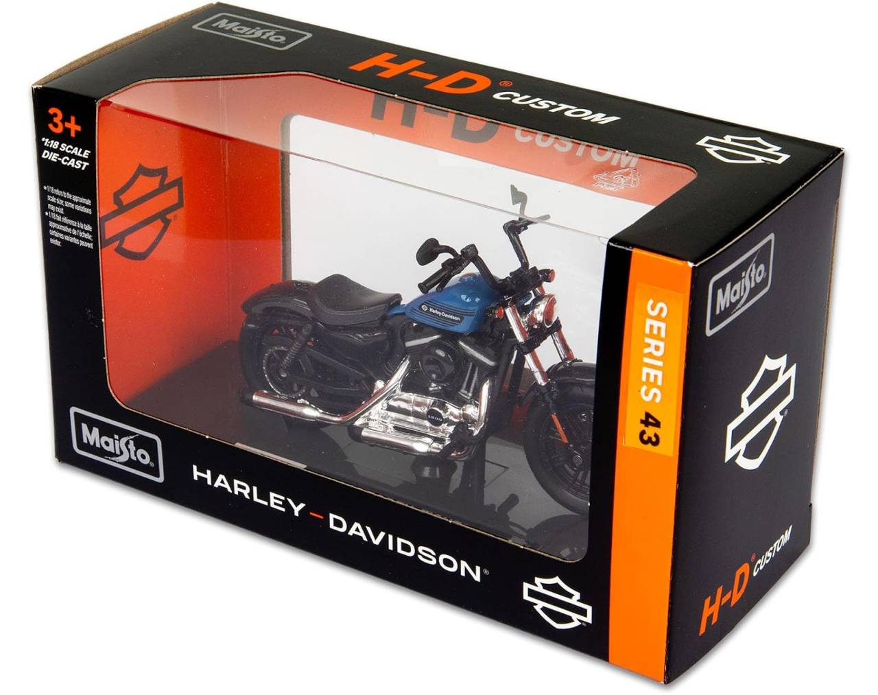 Motocicleta Harley Davidson 2022 Forty-Eight SPECIAL (Escala 1:18) - Die-Cast Maisto