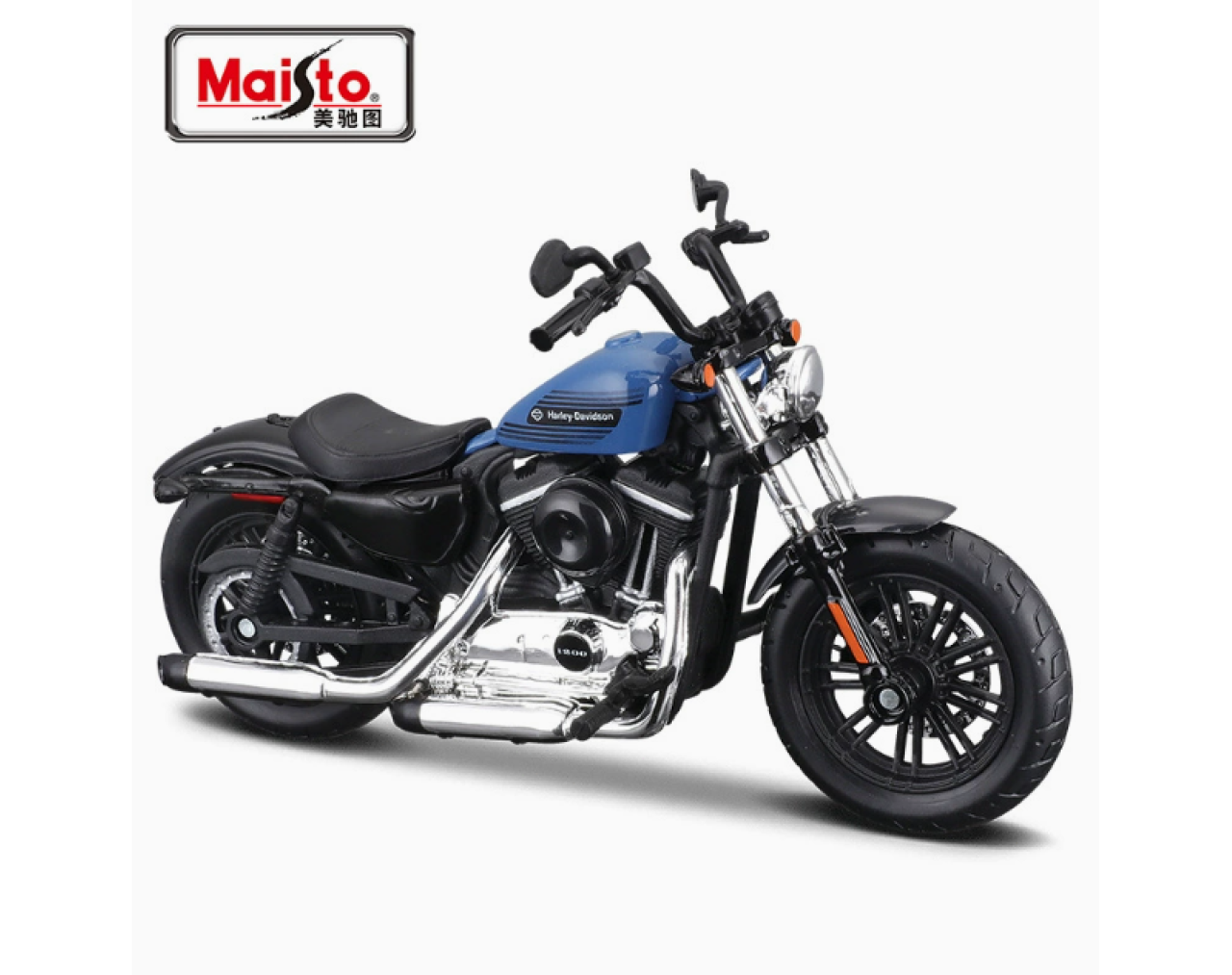 Motocicleta Harley Davidson 2022 Forty-Eight SPECIAL (Escala 1:18) - Die-Cast Maisto