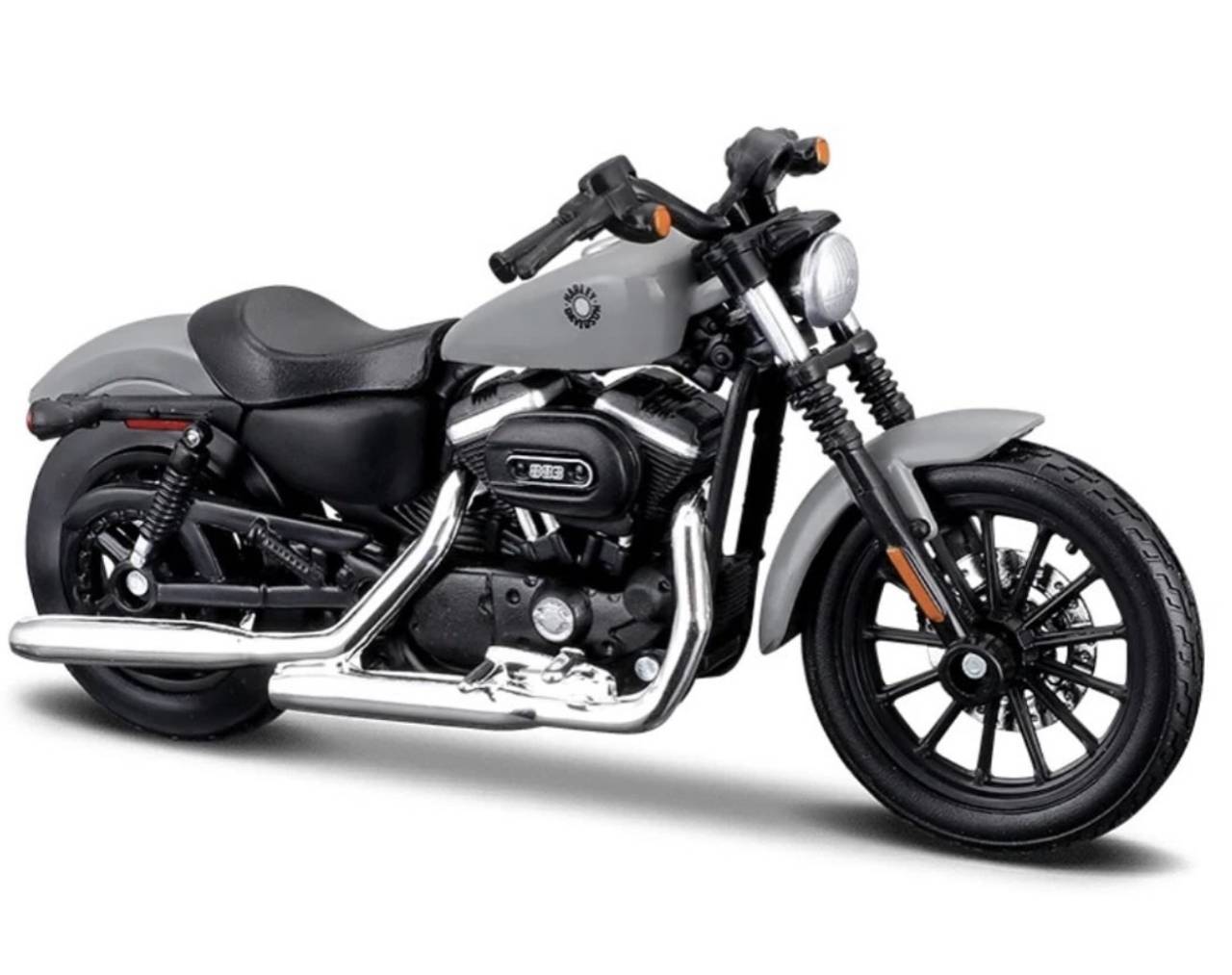 Motocicleta Harley Davidson 2022 Sportster Iron 833 (Escala 1:18) - Die-Cast Maisto