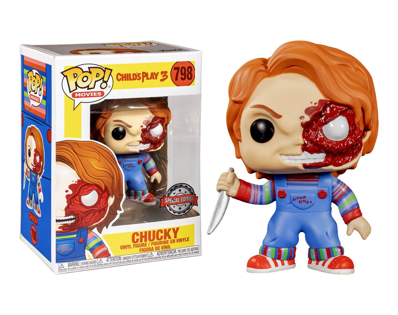 Chucky (Battle Damaged) Pop! Vinyl