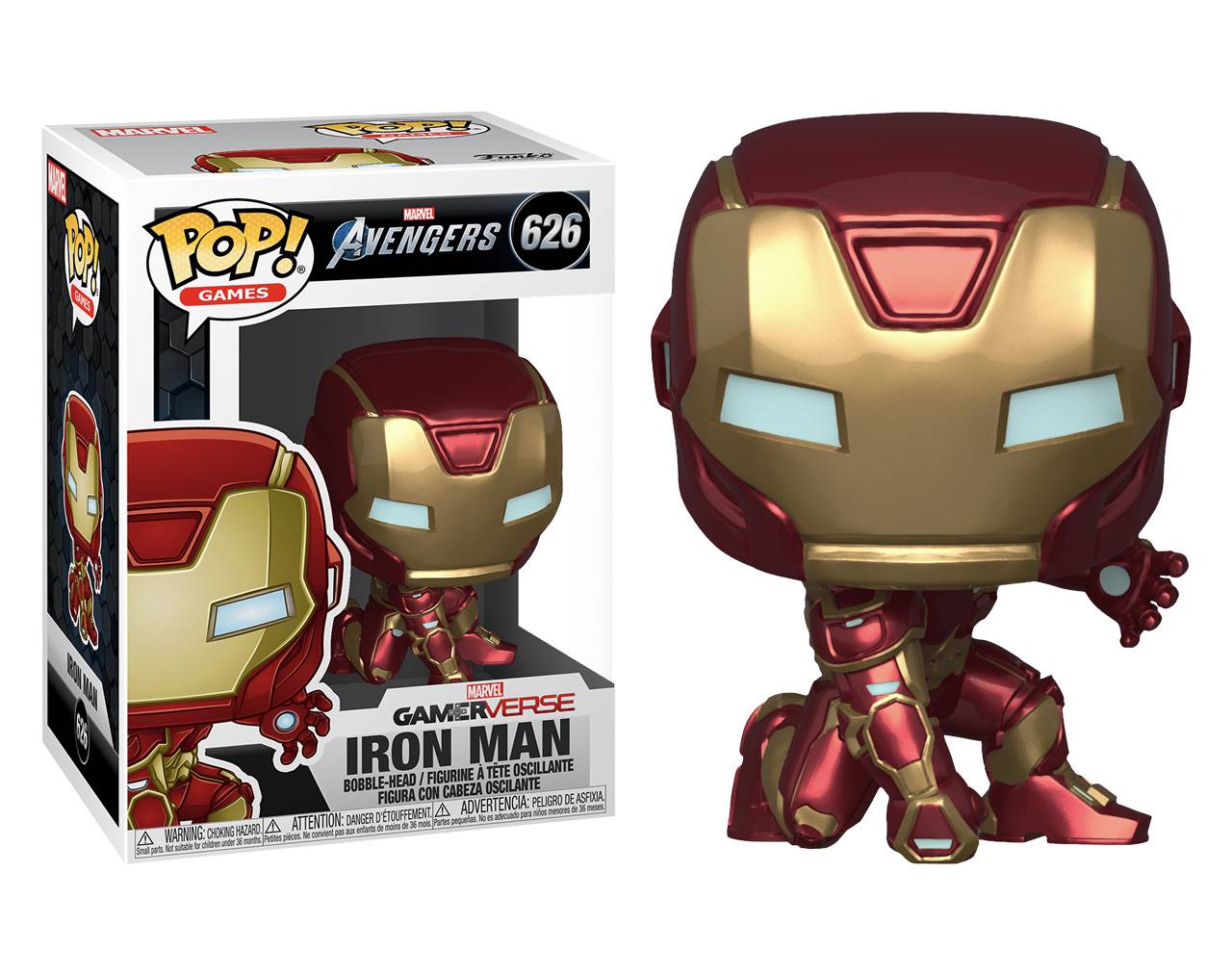 Iron Man (Gamerverse) - Marvel's Avengers Game Pop! Vinyl