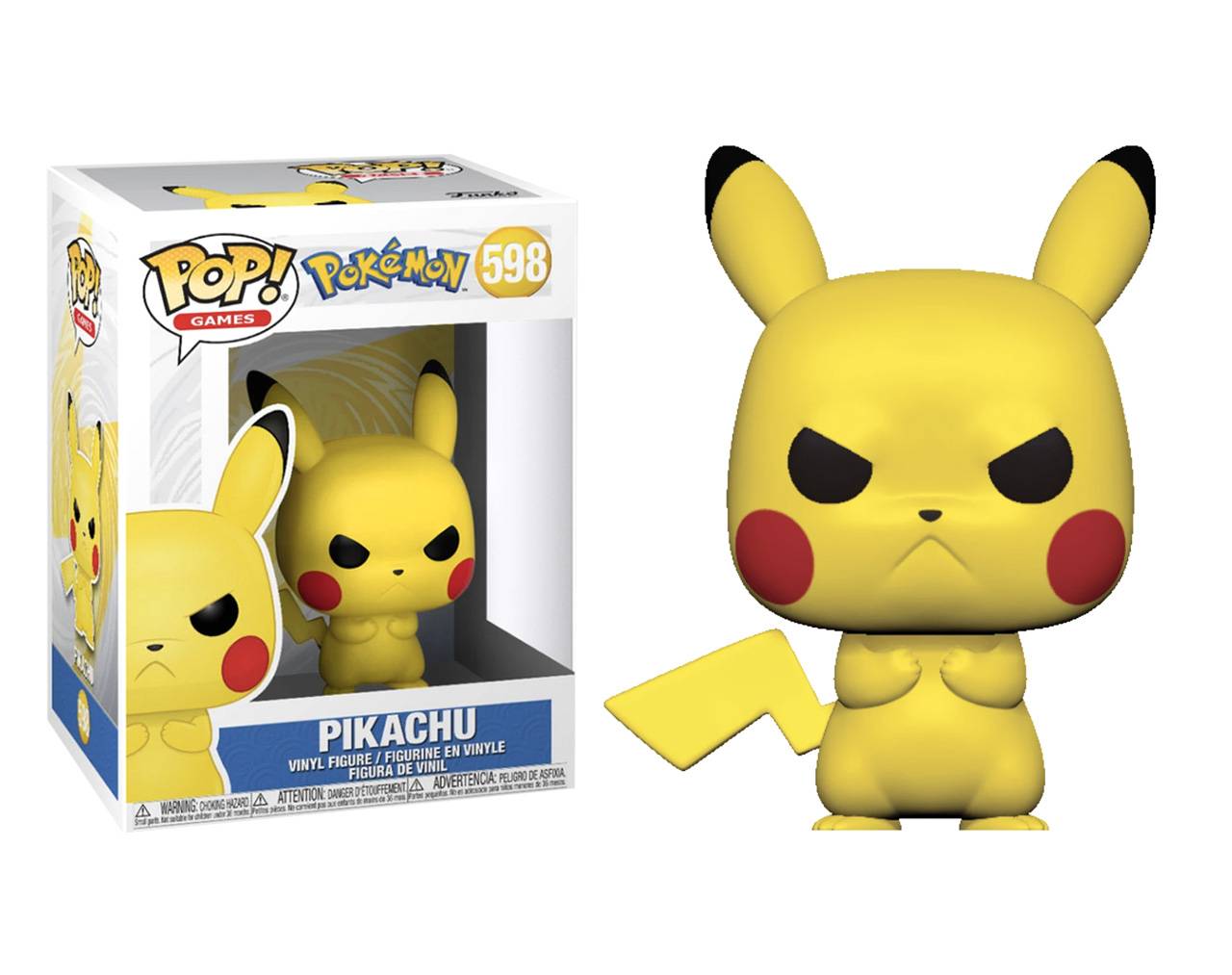 Pikachu (Angry) - Pokémon Pop! Vinyl