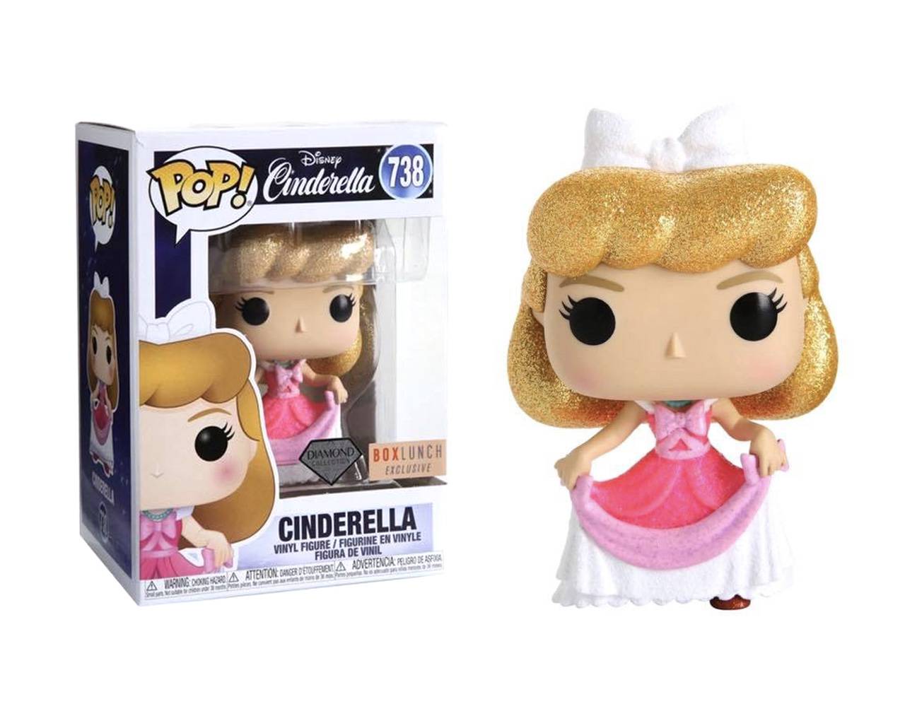 cinderella pink dress funko Funko POP! Disney - Cinderella Vinyl Figure