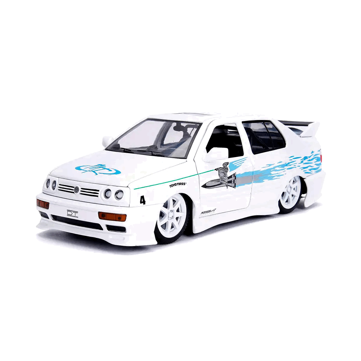 Volkswagen Jetta (Escala 1:24) - Fast and Furious - Die-Cast Jada Toys