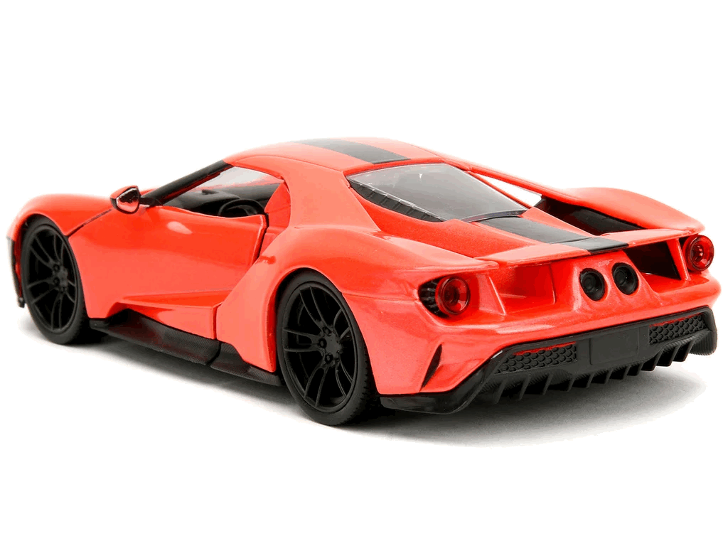 2017 Ford GT (Salmon) Escala 1:24 - Pink Slips - Die-Cast Jada Toys