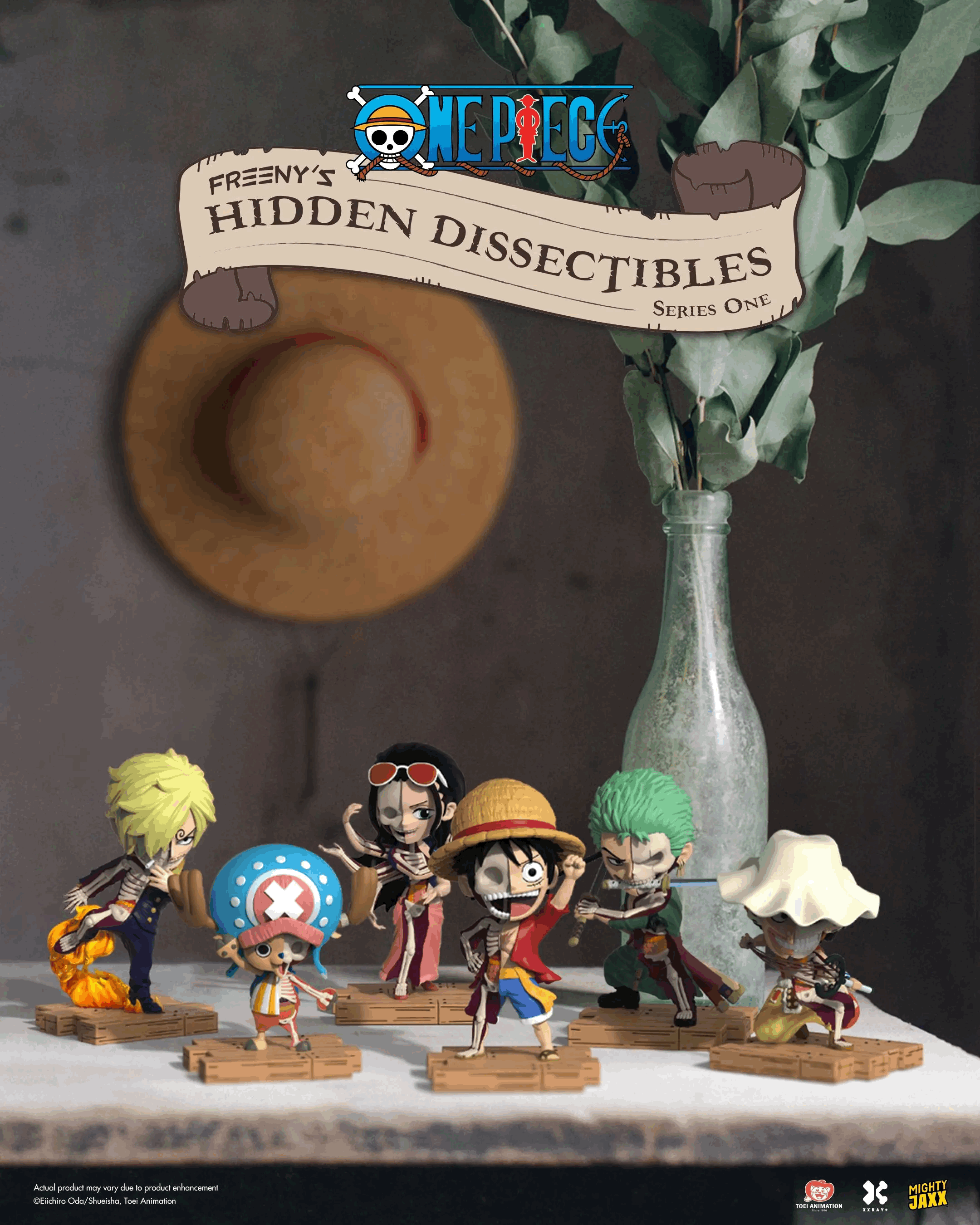 One Piece Hidden Dissectibles (Cajita sorpresa) - Mighty Jaxx Blind Box Series 1
