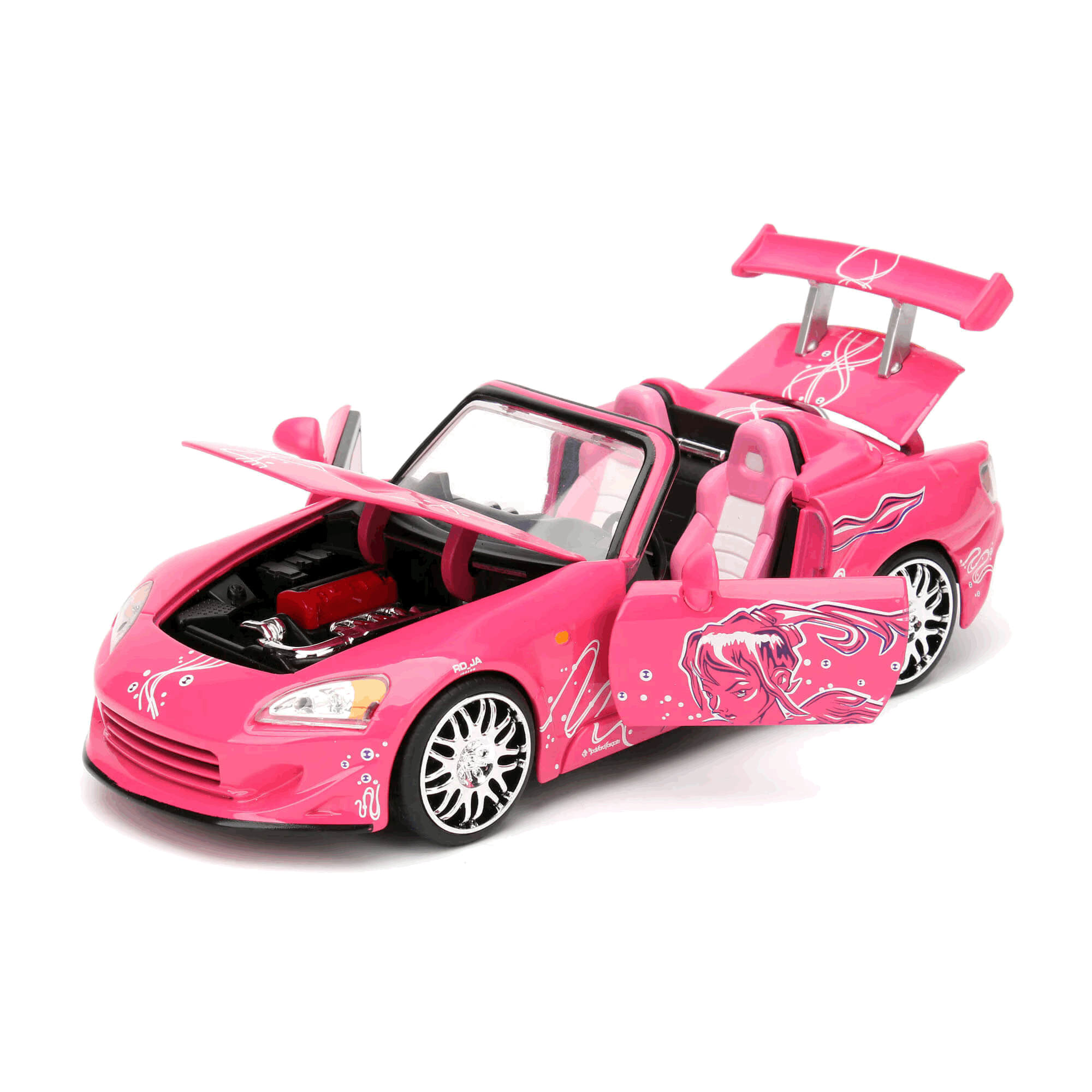 Suki's Honda S2000 Escala 1:24 - Fast and Furious - Die-cast Jada Toys
