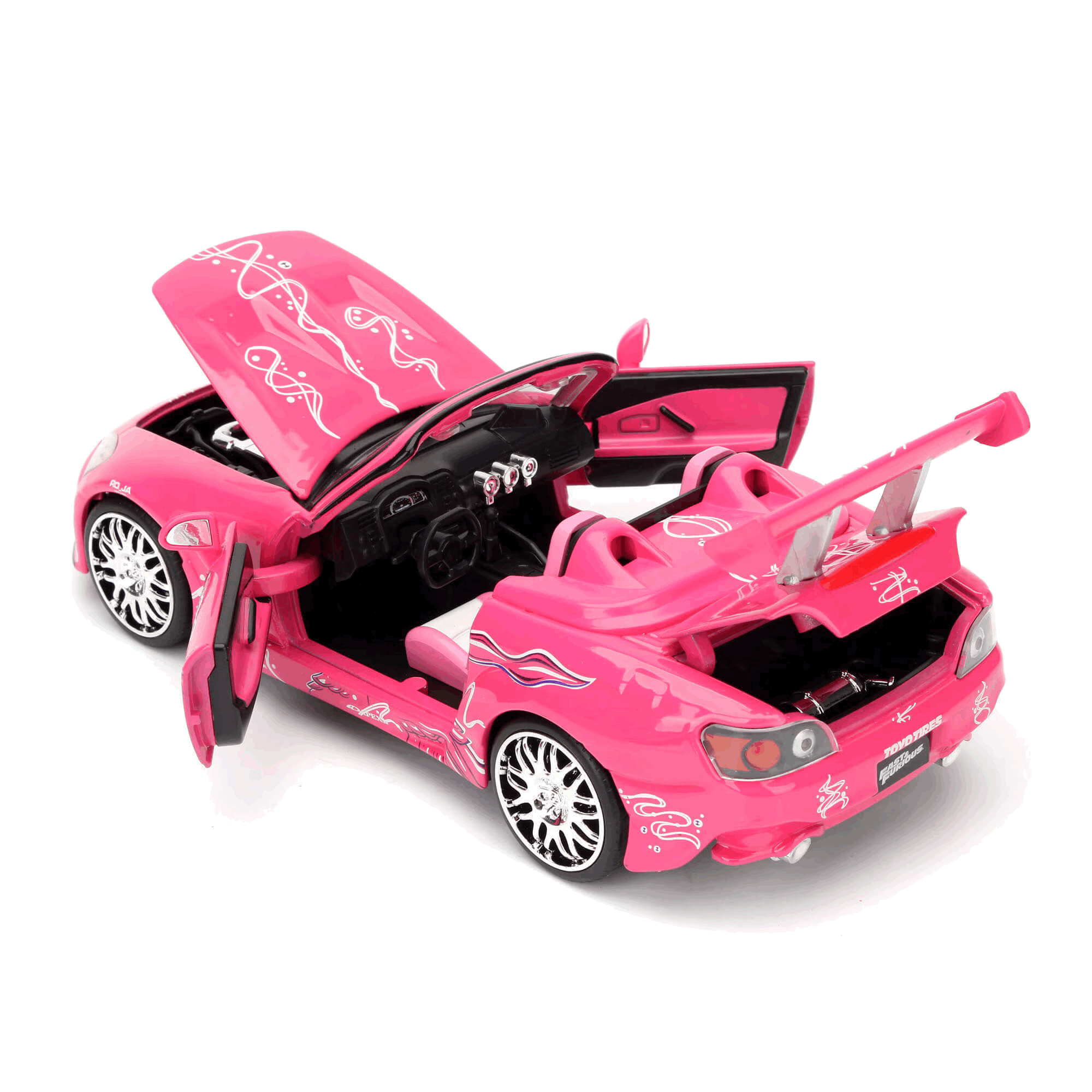 Suki's Honda S2000 Escala 1:24 - Fast and Furious - Die-cast Jada Toys