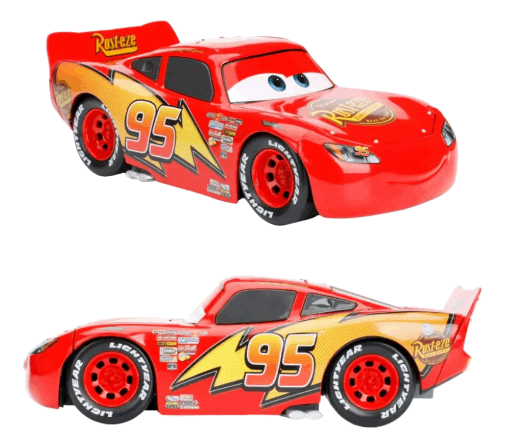 Lightning McQueen Escala 1:24 - Disney Pixar Cars - Die-Cast Jada Toys