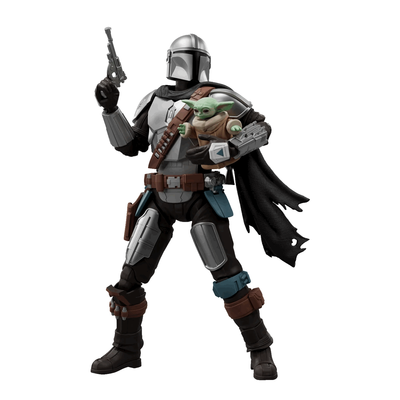 Din Djarin & Grogu (75805) - Star Wars: The Mandalorian & Grogu Champion Class - Blokees