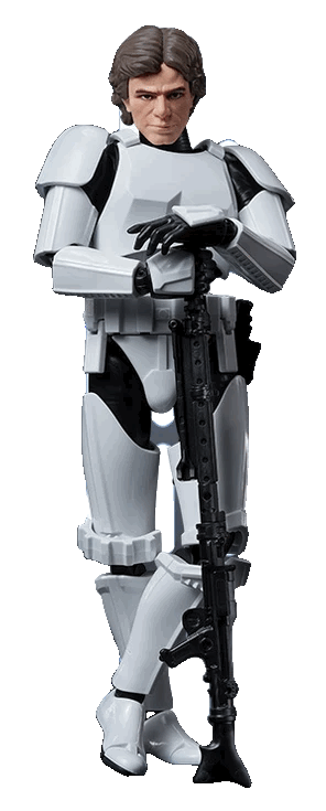 Han Solo Stormtrooper Disguise Version (75803) - Star Wars: A New Hope Champion Class - Blokees