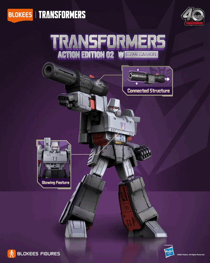 G1 Megatron (71167) - Transformers Action Edition Blokees