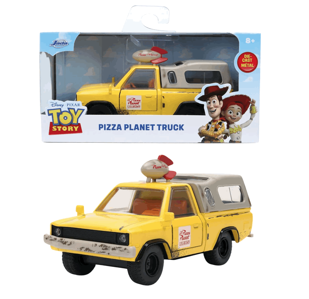 Pizza Planet Truck Escala 1:32 - Disney Pixar Toy Story - Die-Cast Jada Toys