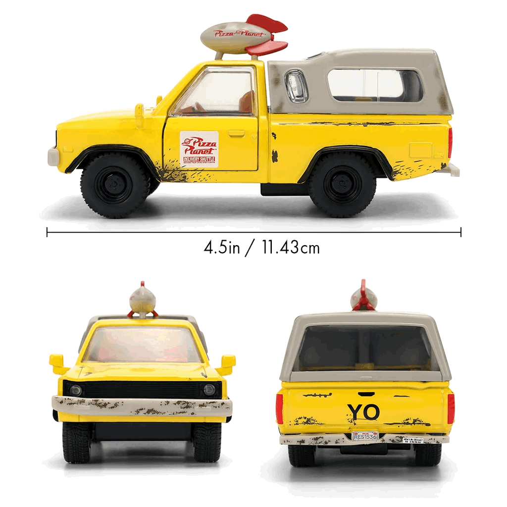 Pizza Planet Truck Escala 1:32 - Disney Pixar Toy Story - Die-Cast Jada Toys