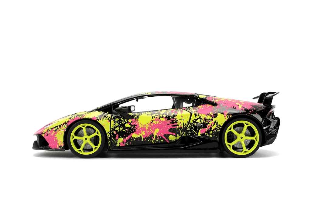 Lamborghini Huracán Performante (Graffiti) Escala 1:24 - Pink Slips - Die-Cast Jada Toys