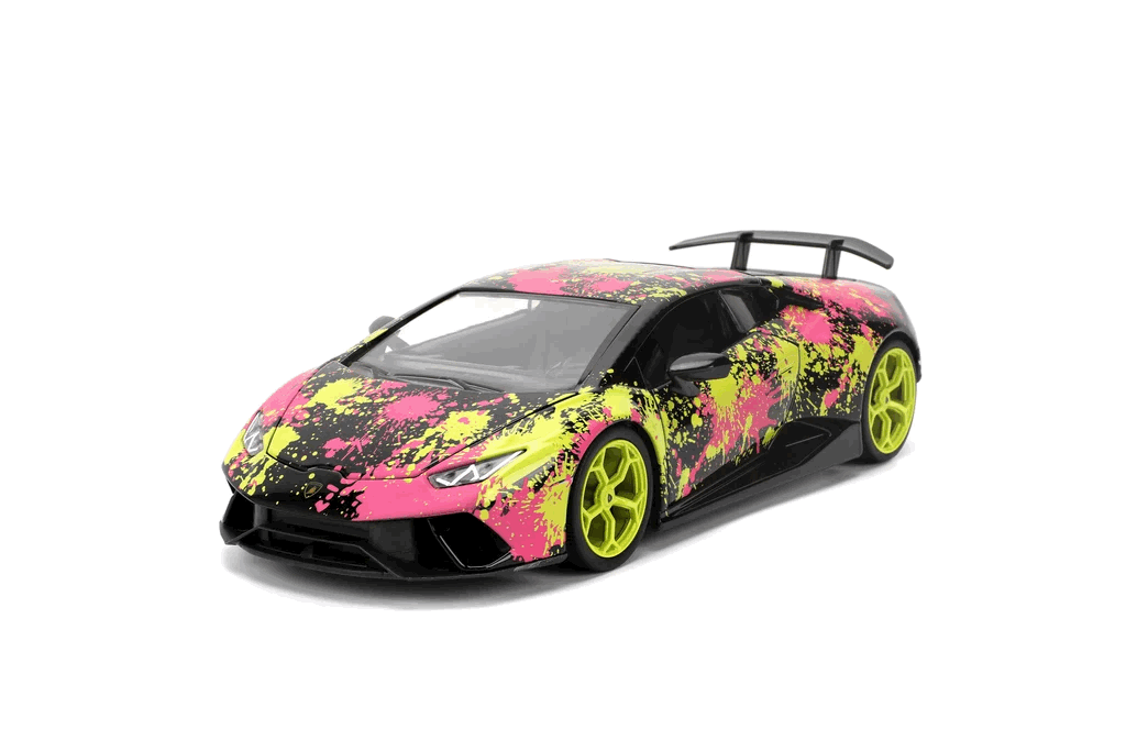 Lamborghini Huracán Performante (Graffiti) Escala 1:24 - Pink Slips - Die-Cast Jada Toys