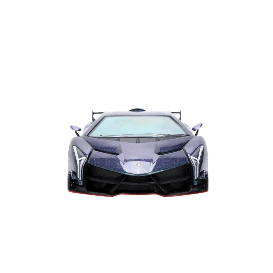 Lamborghini Veneno (Chamaleon Purple) Escala 1:24 - Pink Slips - Die-Cast Jada Toys