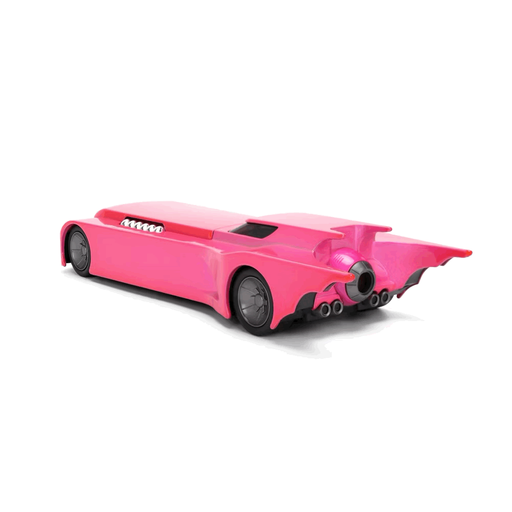 Batmobile (Pink) - Batman: The Animated Series Pink Slips - Die-Cast Jada Toys