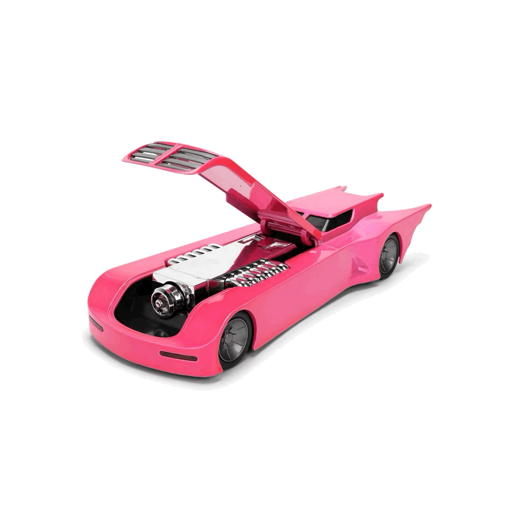 Batmobile (Pink) - Batman: The Animated Series Pink Slips - Die-Cast Jada Toys