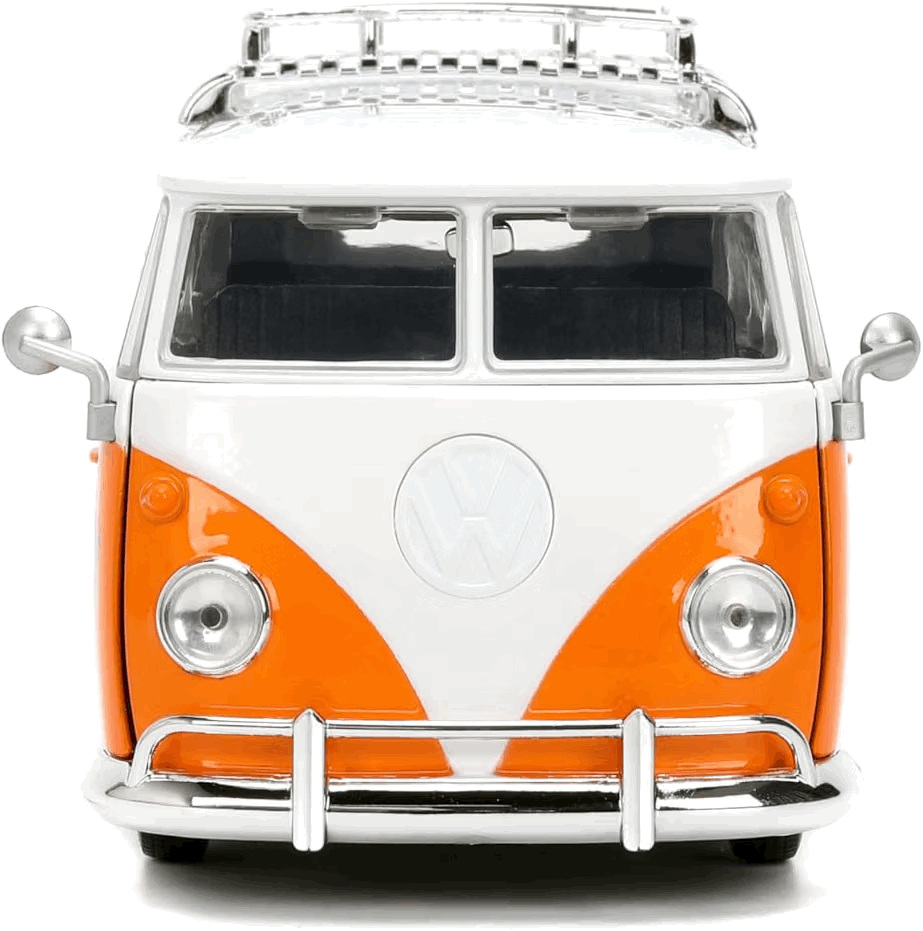 Stitch & 1961 Volkswagen Bus Escala 1:24 - Disney Stitch - Die-Cast Jada Toys