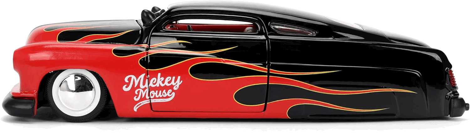 Mickey Mouse & 1951 Mercury Escala 1:24 - Disney - Die-Cast Jada Toys