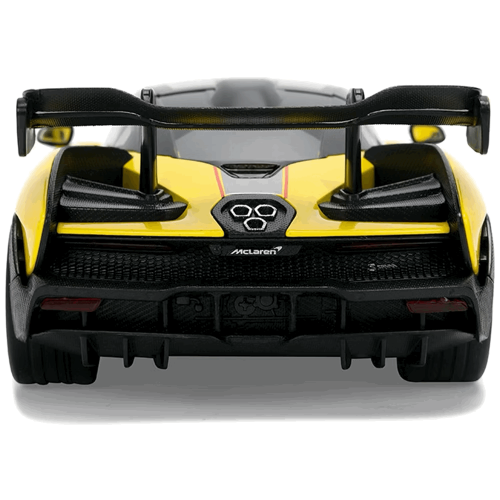 McLaren Senna 8-PAS Racing (Yellow Metallic Black Top) - Hyper-Spec Series Jada Toys