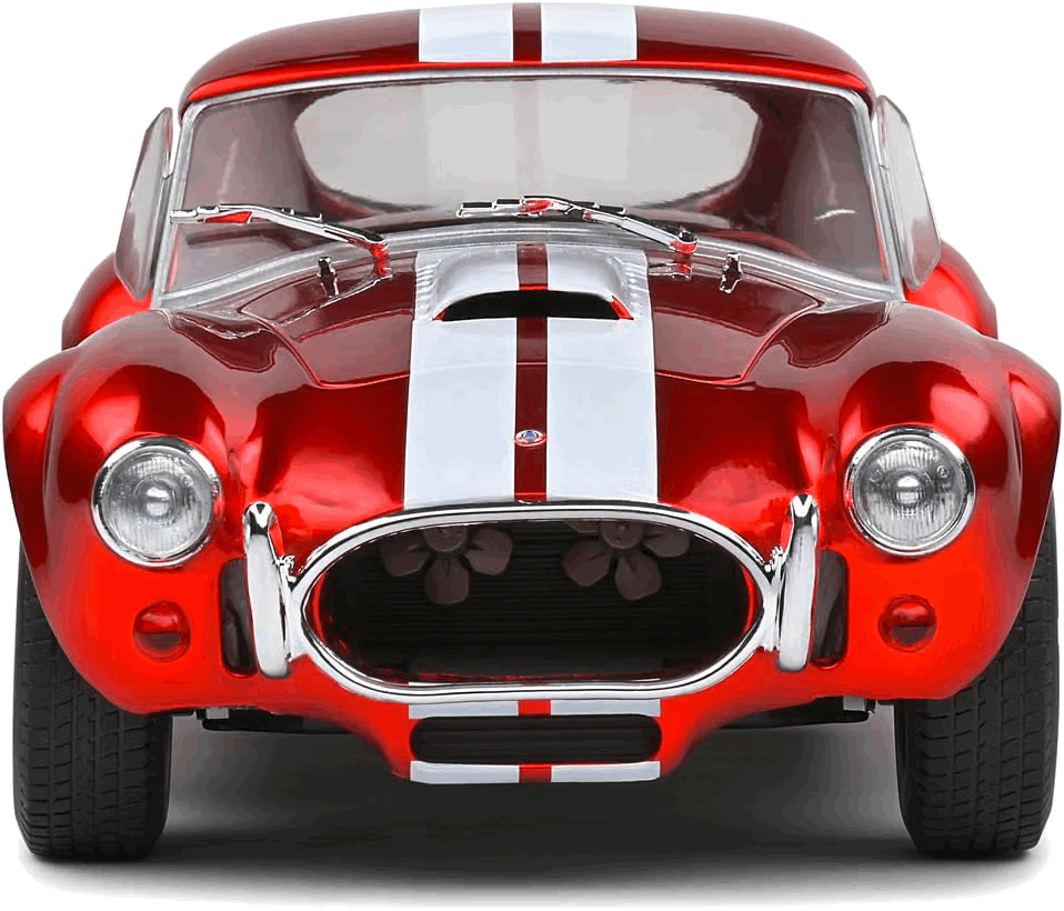 Shelby Cobra 427 MKII Red Metallic (1965) (Escala 1:18) - Die-Cast Solido
