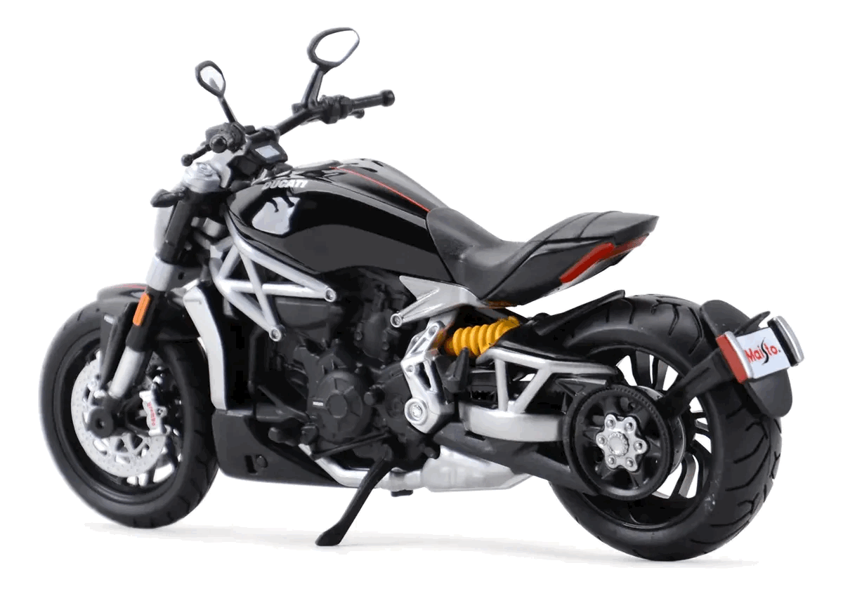 Motocicleta Ducati X Diavel S Escala 1:12 - Die-Cast Maisto