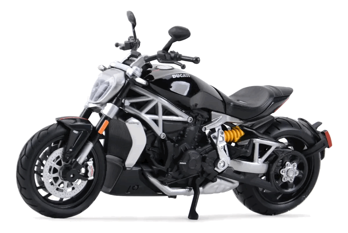 Motocicleta Ducati X Diavel S Escala 1:12 - Die-Cast Maisto