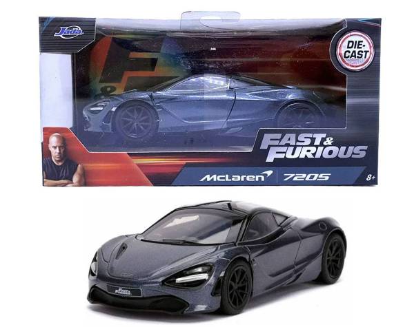 Jada Toys – Auto Die-Cast Fast & Furious In Scala 1:32, Modello Estratto A Caso, Collezione Da 6 Veicoli