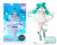 Hatsune Miku (15th Anniversary) Kei Ver. - Vocaloid Sega Super Premium Figure