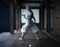 Akaza - Kimetsu No Yaiba SEGA Super Premium Figure