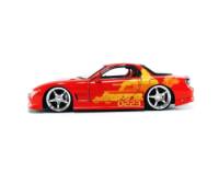 Mazda RX-7 Orange Escala 1:32 - Fast and Furious - Die-Cast Jada Toys